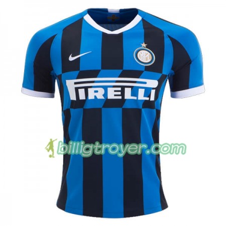 Billige Fotballdrakter Inter Milan Hjemmedraktsett 2019/20 Kortermet